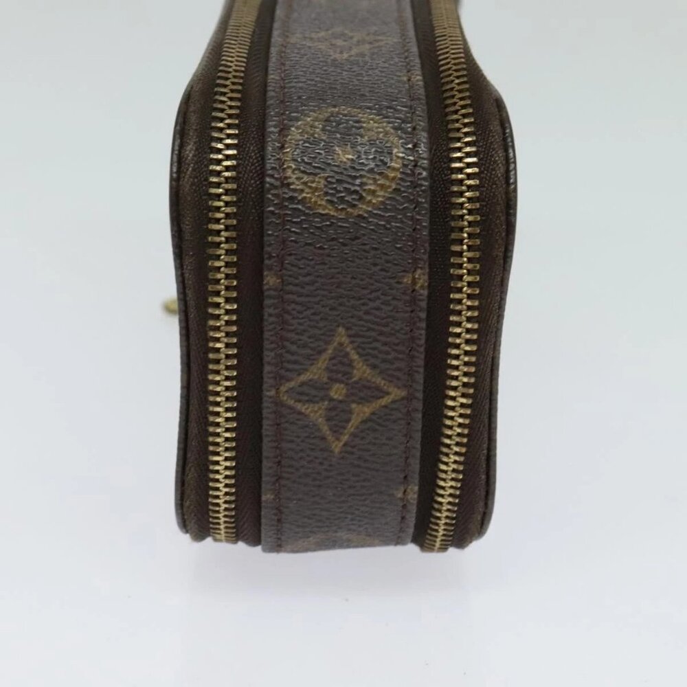 LOUIS VUITTON Monogram Trousse Brush PM Cosmetic Pouch M47510 LV Auth 120867 - Picture 6 of 16